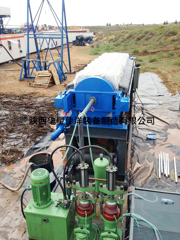 壓濾機處理鉆井巖屑客戶案例4